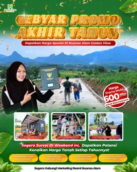 Tanah Kavling Siap Bangun Villa Pinggir jl Provinsi Bogor