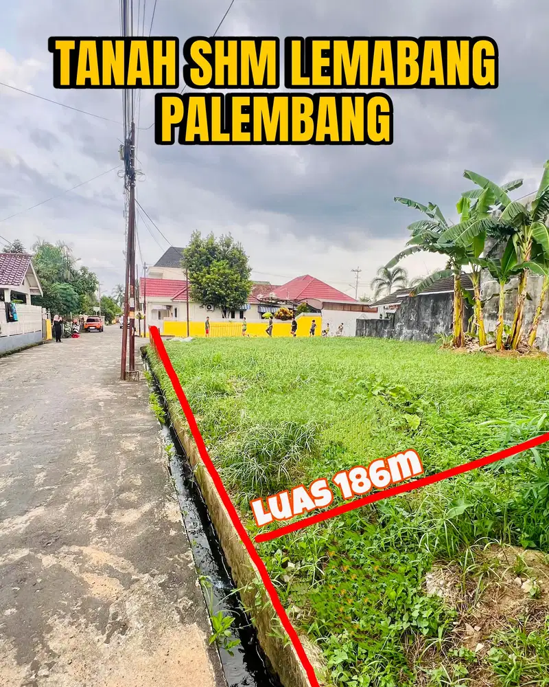 Tanah tengah Kota Lemabang Palembang