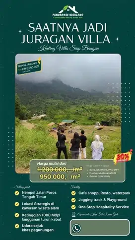 Jual Cepat Tanah Murah Lokasi Strategis Dekat Wisata Terkenal