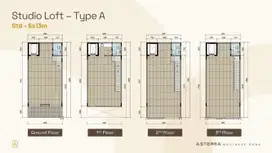 Ruko Asterra Business Park Lokasi Strategis di Jalan Utama BSD City