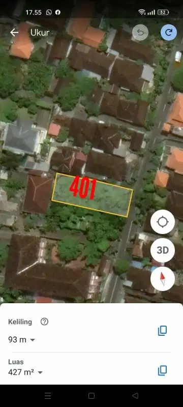 tanah jl utama raya babakan canggu