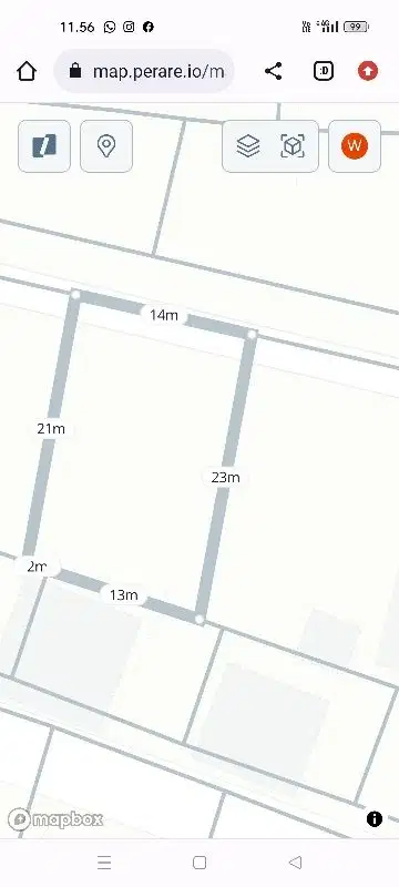 Tanah lokasi canggu ky tulang selatan