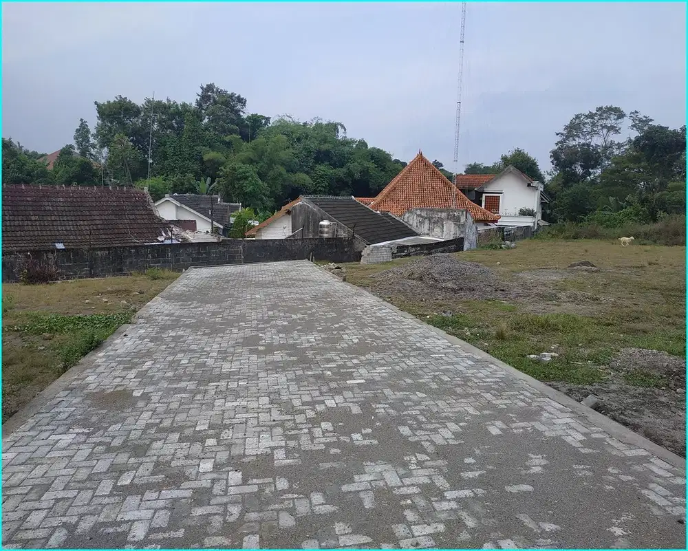 tanah pekarangan purwomartani area perumahan dekat akses toll