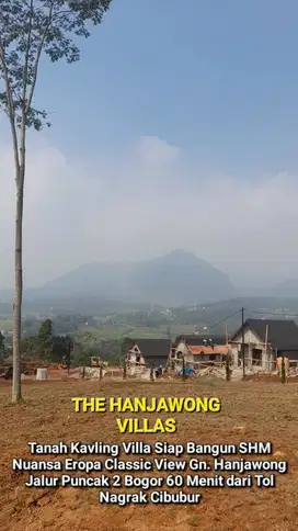 Jual tanah kavling siap bangun SHM di jalur puncak 2