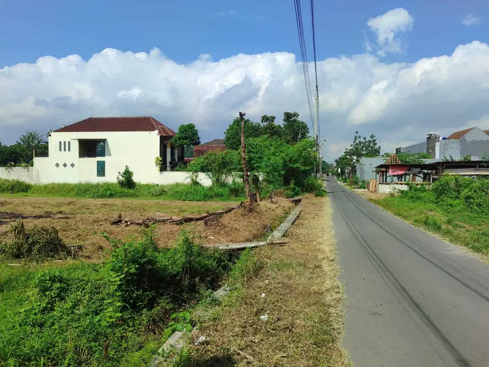 Tanah Strategis Tepi Jalan Dalam Ringroad Jogja, Dekat Pusat Kota