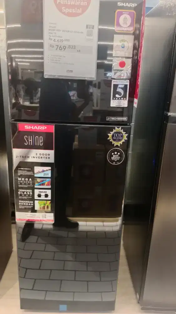 Sharp 256 Ltr Kulkas 2 Pintu Sj-326si-gk