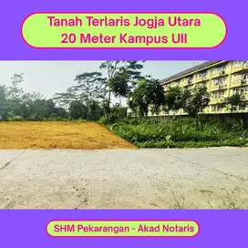 Tanah Samping Kampus UII Jogja, Sisa 1 Unit Terakhir