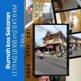 Rumah Kos Aktif dan Kios Kawasan Kampus Unnes Sekaran Gunung Pati