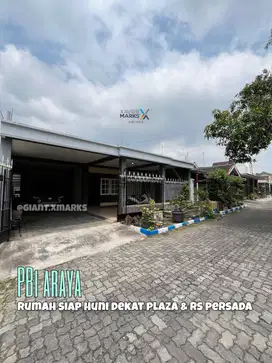 Jual Murah Rumah dekat Plaza & RS Persada di PBI Araya Malang