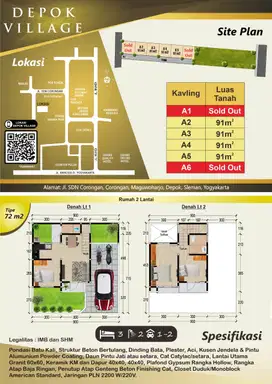 Perumahan Depok Village dengan Desain Minimalis