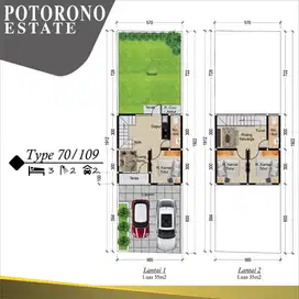 Perumahan Potorono Estate dengan Desain Mewah