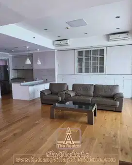 Dijual Apartmen 3BR Luas 205sqm Di kemang Village full Furnished