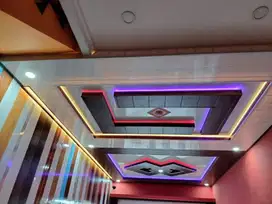 Wall Moulding Sekat Plafon Partisi PVC GRC Gypsum Jasa Tukang Pasang