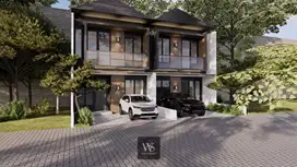 RUMAH SIAP HUNI DEKAT PINTU TOL DAN LRT FREE CANOPY BALKON