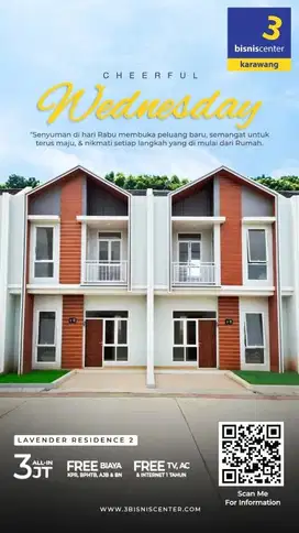 RUMAH MURAH DUA LANTAI