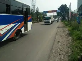 tanah di cileungsi pinggir jl raya harga njop