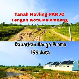 JUAL CEPAT TANAH PAKJO KOTA PALEMBANG