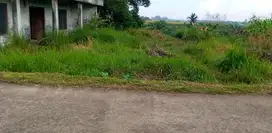 Tanah darat di pinggir jalan desa singasari, jonggol, bogor, jabar