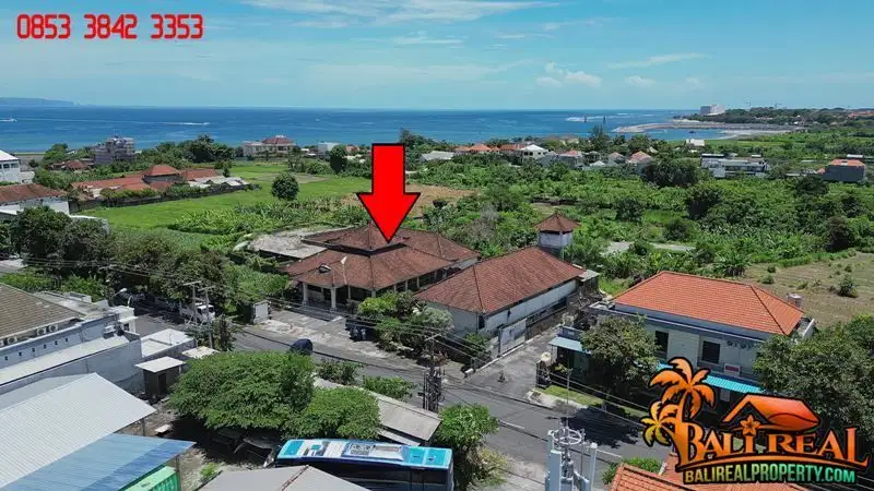 Lahan 25 Are Dijual Nego dengan Bangunan Bekas Hotel