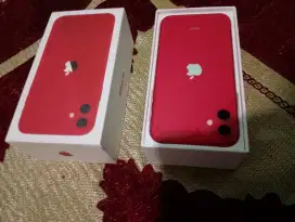 Iphone 11 128gb hitam merah