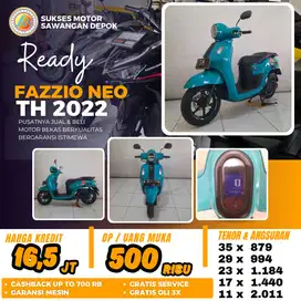 BERGARANSI YAMAHA FAZZIO NEO TH 2022 UNIT MULUS BISA CASH KREDIT