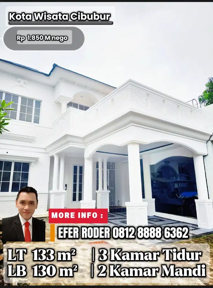 rumahbagus dijual cepat cluster depan