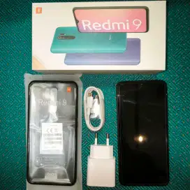 Xiaomi Redmi 9 Grey 4/64 hp mantap murah meriah