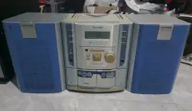 Compo Polytron radio tape speaker ada remote