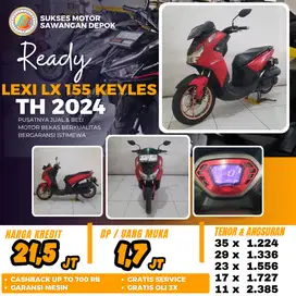 PROMO CASH KREDIT YAMAHA LEXI LX 155 KEYLES TH 2024 MULUS BERGARANSI