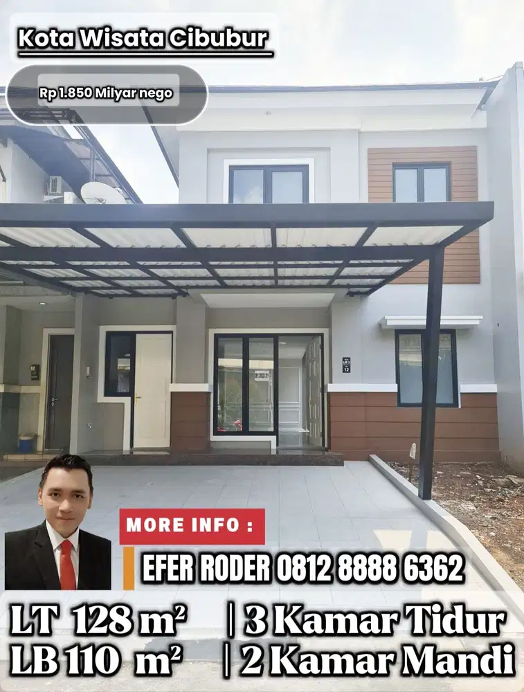 Segera survey jangan lewatkan unit rumah bagus kondisi siap huni