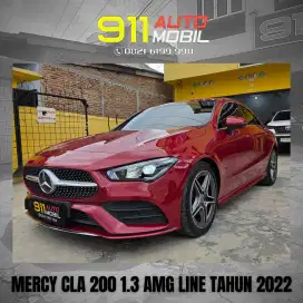 [ ODO 14.000 ] MERCEDES BENZ CLA200 1.3 AMG LINE COUPE TAHUN 2022