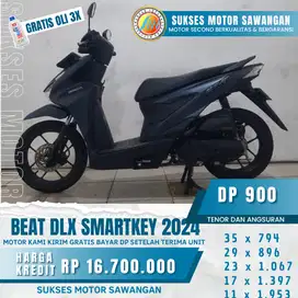 JUAL CASH, KREDIT, TUKAR TAMBAH HONDA BEAT DLX SMARTKEY 2024