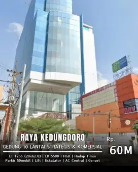 ‼️ *Dijual Gedung 10 lantai*

 *Raya kedungdoro*