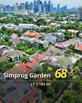 DIJUAL TANAH DEKAT SENAYAN AREA SIMPRUG GARDEN