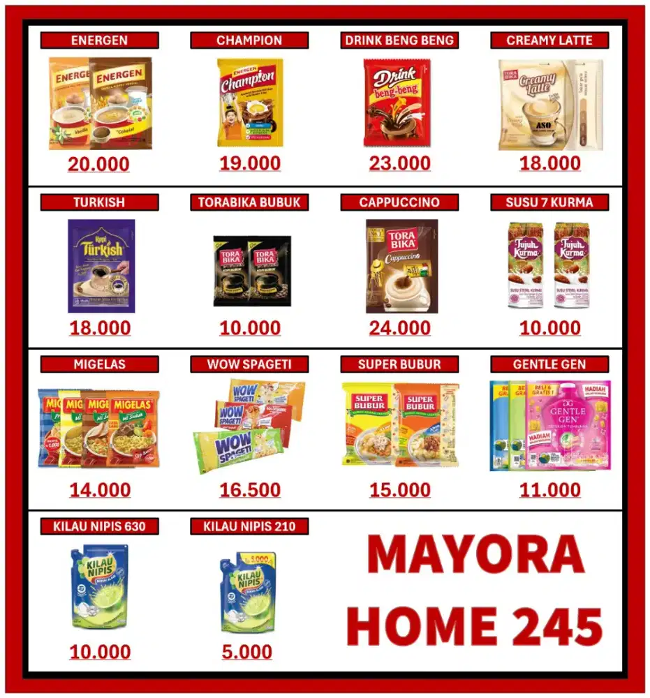 Direct selling produk mayora