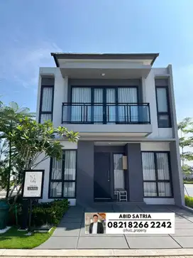 rumah 2 lantai cluster lily paramount petals