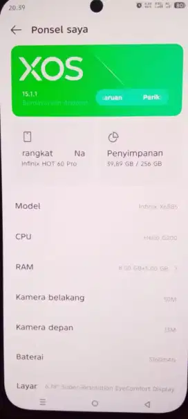 Infinix hot 60 pro
