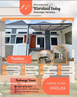 Rumah Cantik Siap Huni Bebas Banjir