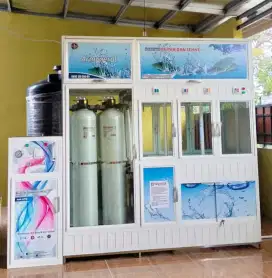 1 Set Mesin Depo Air Isi Ulang Mineral+ RO