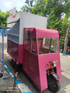 Viar Long Kondisi Baru Modif Cocok Buat Jualan Istimewa