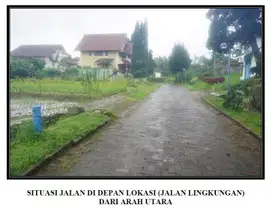Jual Murah Tanah 200 m2 Bawah NJOP Villa Lotus Cipanas