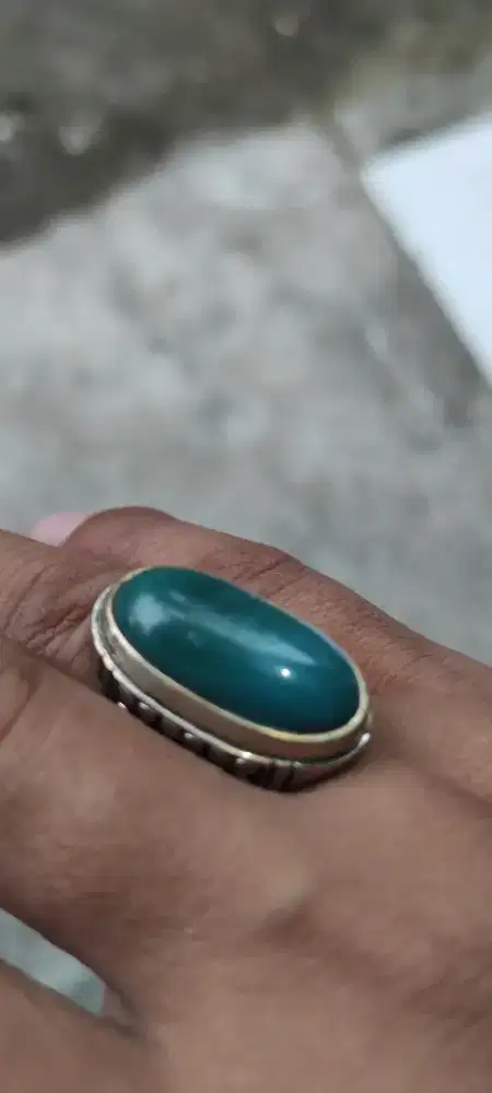 BATU BACAN DOKO RING SIZE 9 TITANIUM SUPER MANTAB NET HARGA