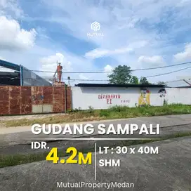 Gudang Tanah Sampali Percut SHM 1200M2