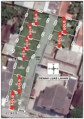 Kavling Depan Swalayan ADA Banyumanik