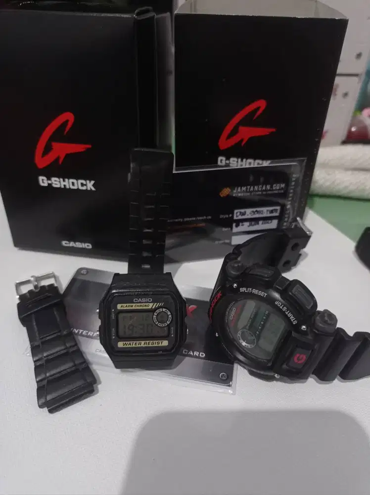 G Shock ORI dan Casio ori sepaket