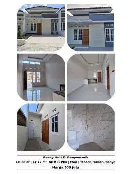 Rumah Cantik Murah View Pegunungan