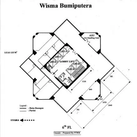 Sewa Kantor Wisma Bumiputera
