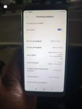 Redmi 5+ 4/64 lupa akun mi
