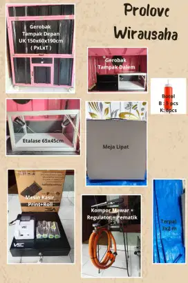 Jual Preloved Usaha Gerobak dll