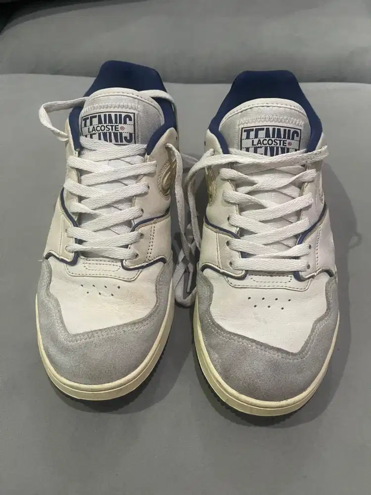 Sepatu Lacoste Lineshot Trainers White Like New Istimewa